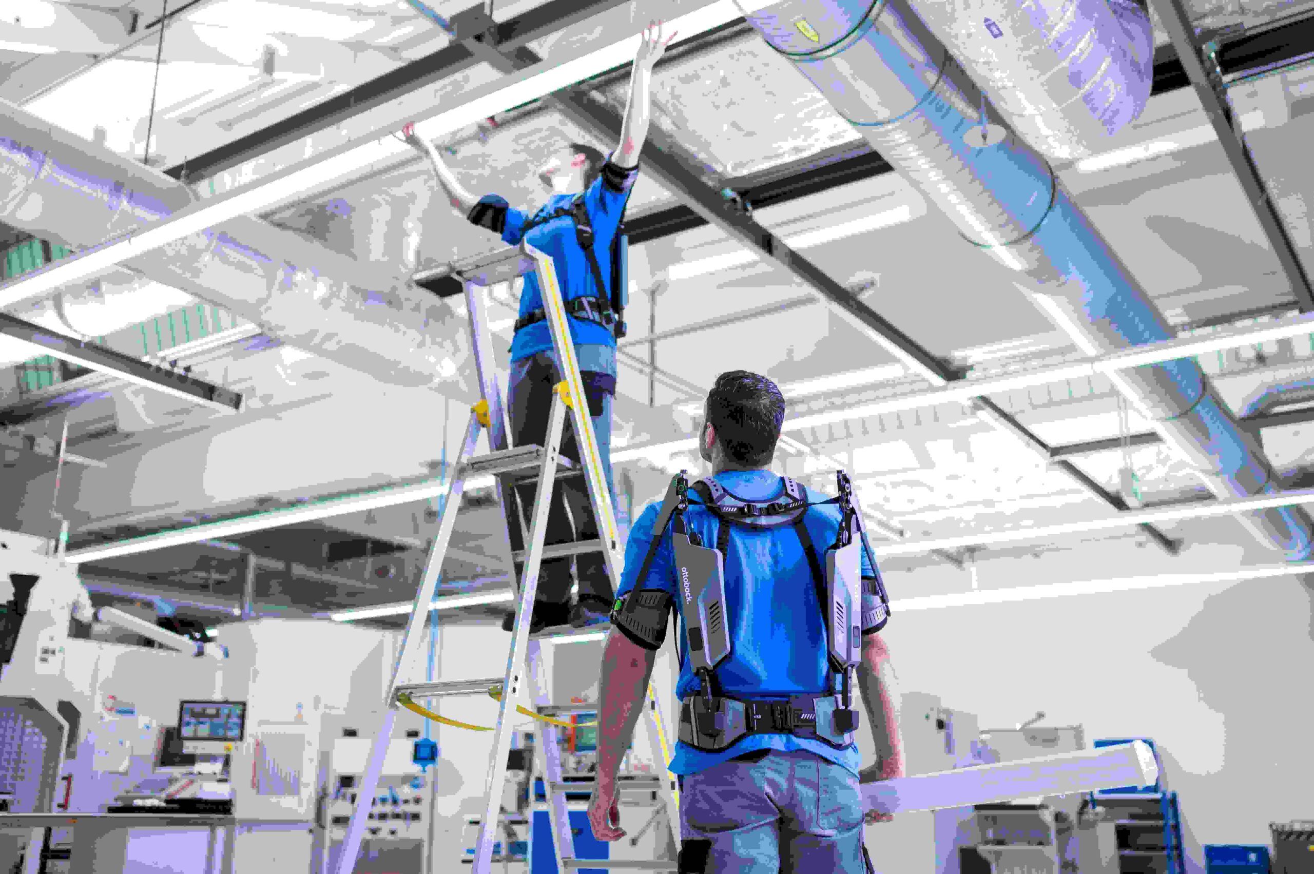 Travail en hauteur avec un Ottobock Shoulder V2